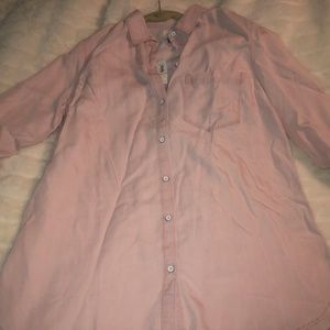 Brand New Old Navy Pink Button Down Shirt